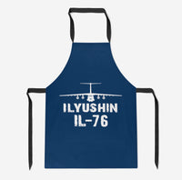 Thumbnail for ILyushin IL-76 & Plane Designed Kitchen Aprons