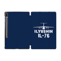 Thumbnail for ILyushin IL-76 & Plane Designed Samsung Tablet Cases