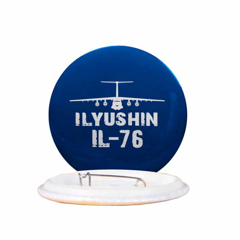 ILyushin IL-76 & Plane Designed Pins