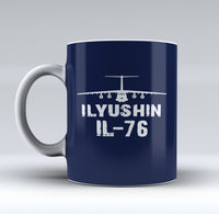 Thumbnail for ILyushin IL-76 & Plane Designed Mugs