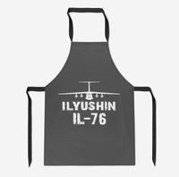 Thumbnail for ILyushin IL-76 & Plane Designed Kitchen Aprons