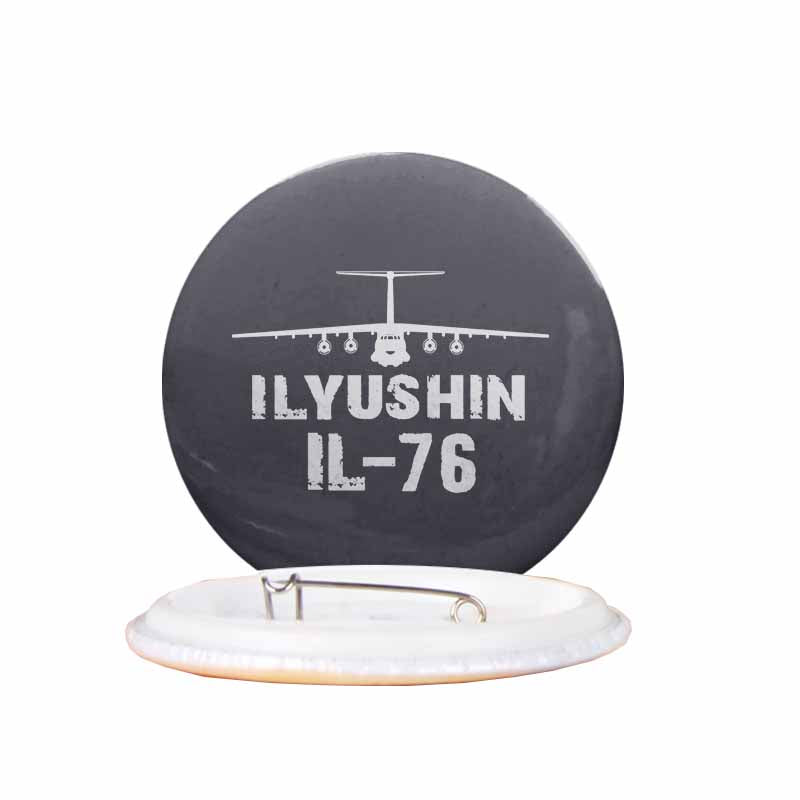 ILyushin IL-76 & Plane Designed Pins