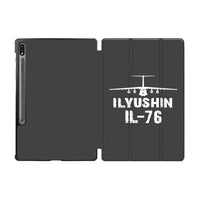 Thumbnail for ILyushin IL-76 & Plane Designed Samsung Tablet Cases