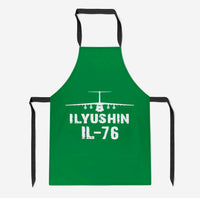 Thumbnail for ILyushin IL-76 & Plane Designed Kitchen Aprons