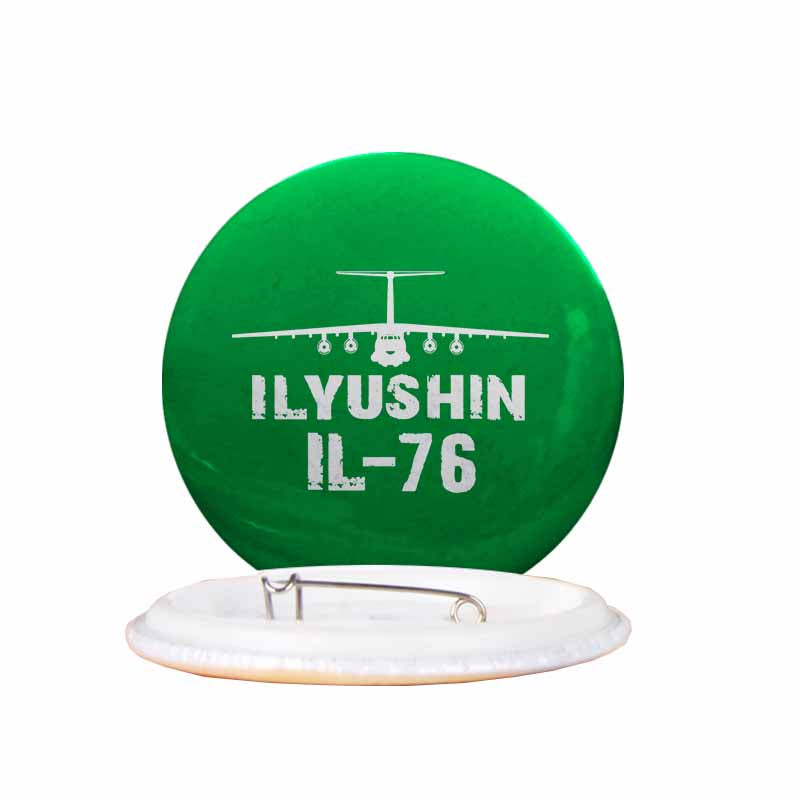ILyushin IL-76 & Plane Designed Pins