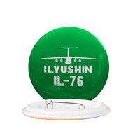 Thumbnail for ILyushin IL-76 & Plane Designed Pins