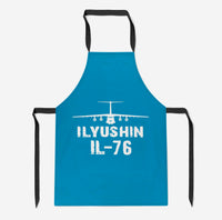Thumbnail for ILyushin IL-76 & Plane Designed Kitchen Aprons