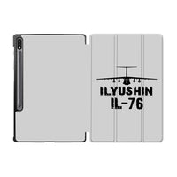 Thumbnail for ILyushin IL-76 & Plane Designed Samsung Tablet Cases