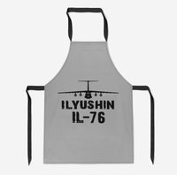 Thumbnail for ILyushin IL-76 & Plane Designed Kitchen Aprons