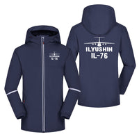 Thumbnail for ILyushin IL-76 & Plane Designed Rain Coats & Jackets