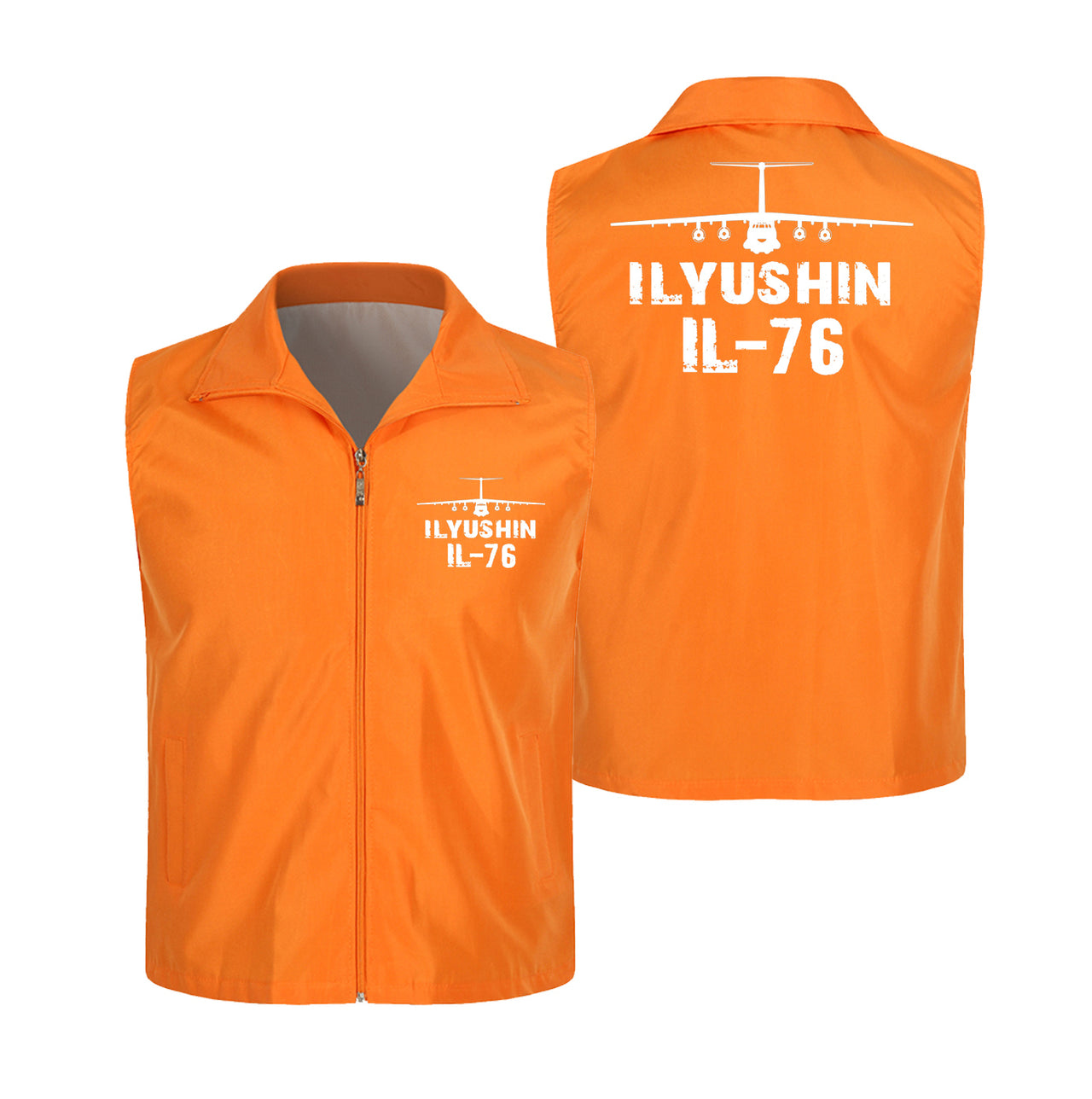ILyushin IL-76 & Plane Designed Thin Style Vests