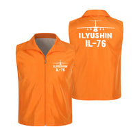Thumbnail for ILyushin IL-76 & Plane Designed Thin Style Vests