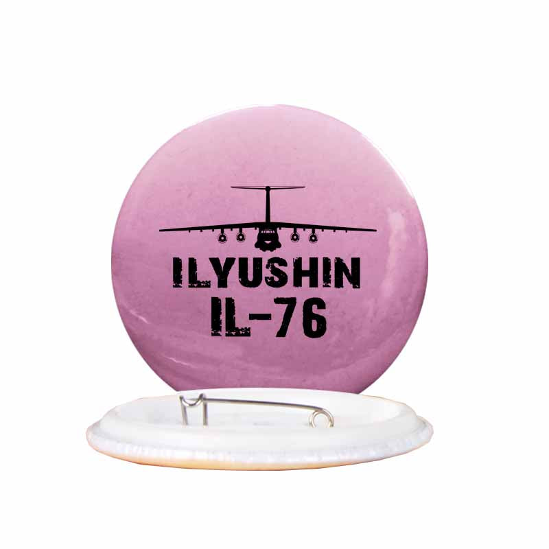 ILyushin IL-76 & Plane Designed Pins