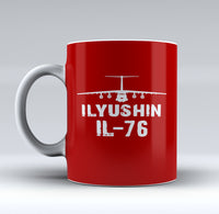 Thumbnail for ILyushin IL-76 & Plane Designed Mugs