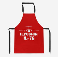 Thumbnail for ILyushin IL-76 & Plane Designed Kitchen Aprons