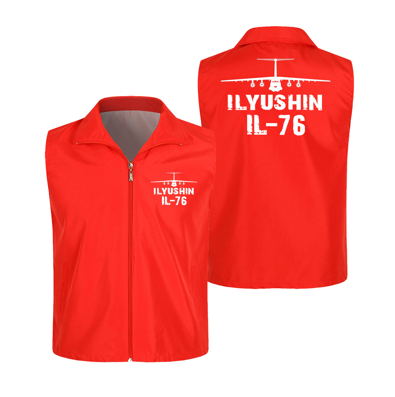 ILyushin IL-76 & Plane Designed Thin Style Vests