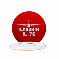 Thumbnail for ILyushin IL-76 & Plane Designed Pins