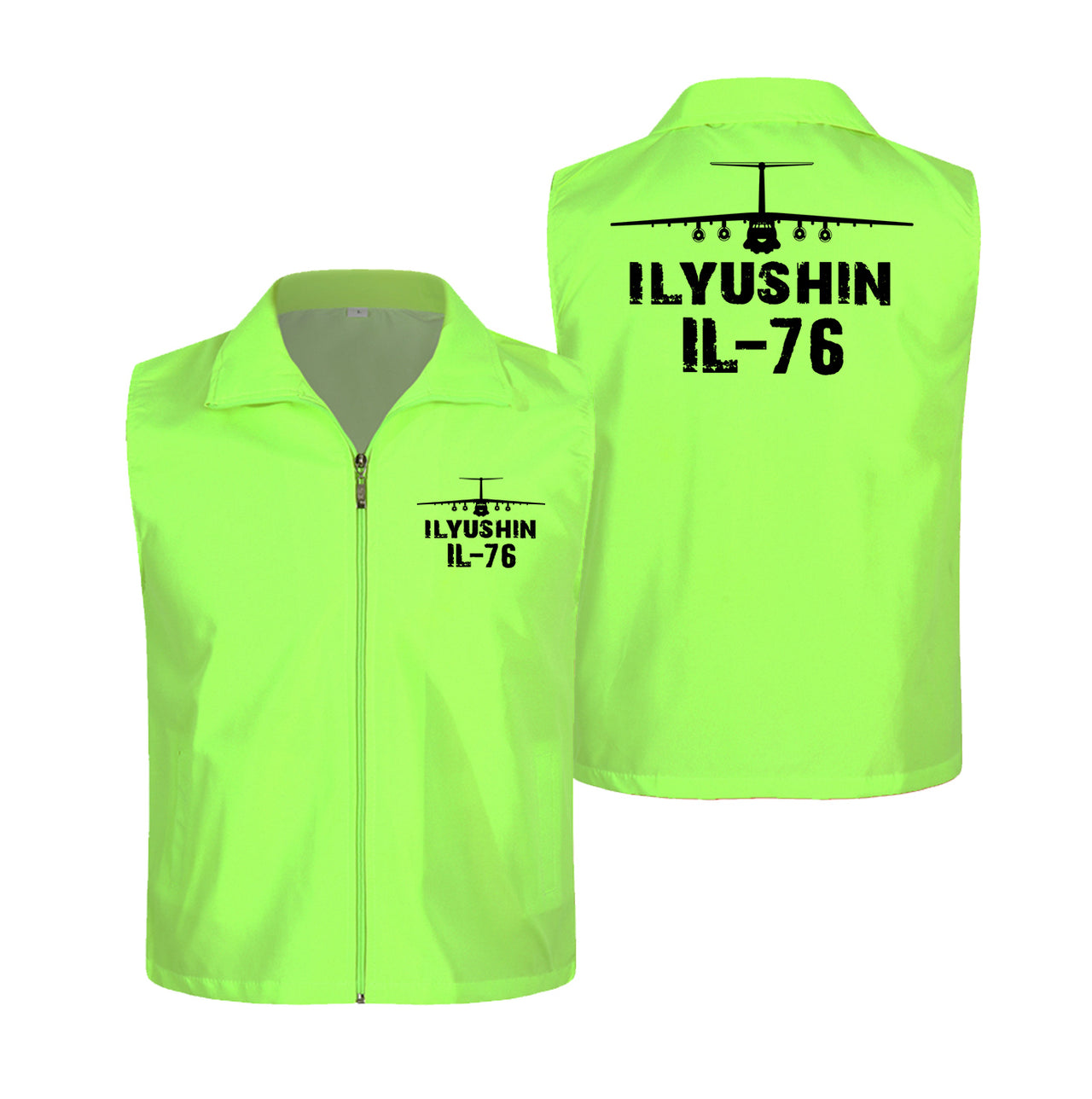 ILyushin IL-76 & Plane Designed Thin Style Vests