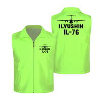 Thumbnail for ILyushin IL-76 & Plane Designed Thin Style Vests