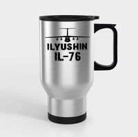 Thumbnail for ILyushin IL-76 & Plane Designed Travel Mugs (With Holder)