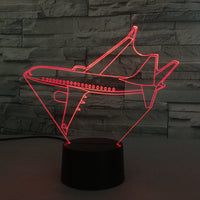 Thumbnail for Turning Airplane Designed 3D Lamp Aviation Shop 
