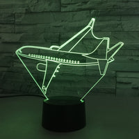 Thumbnail for Turning Airplane Designed 3D Lamp Aviation Shop 