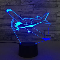 Thumbnail for Beautiful Propeller Designed 3D Lamp Aviation Shop 