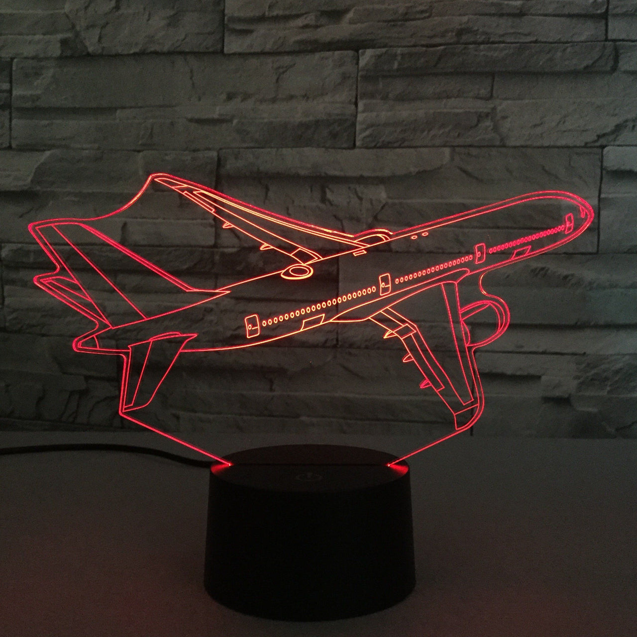 Amazing Cruising Aircraft Designed 3D Lamp Aviation Shop 