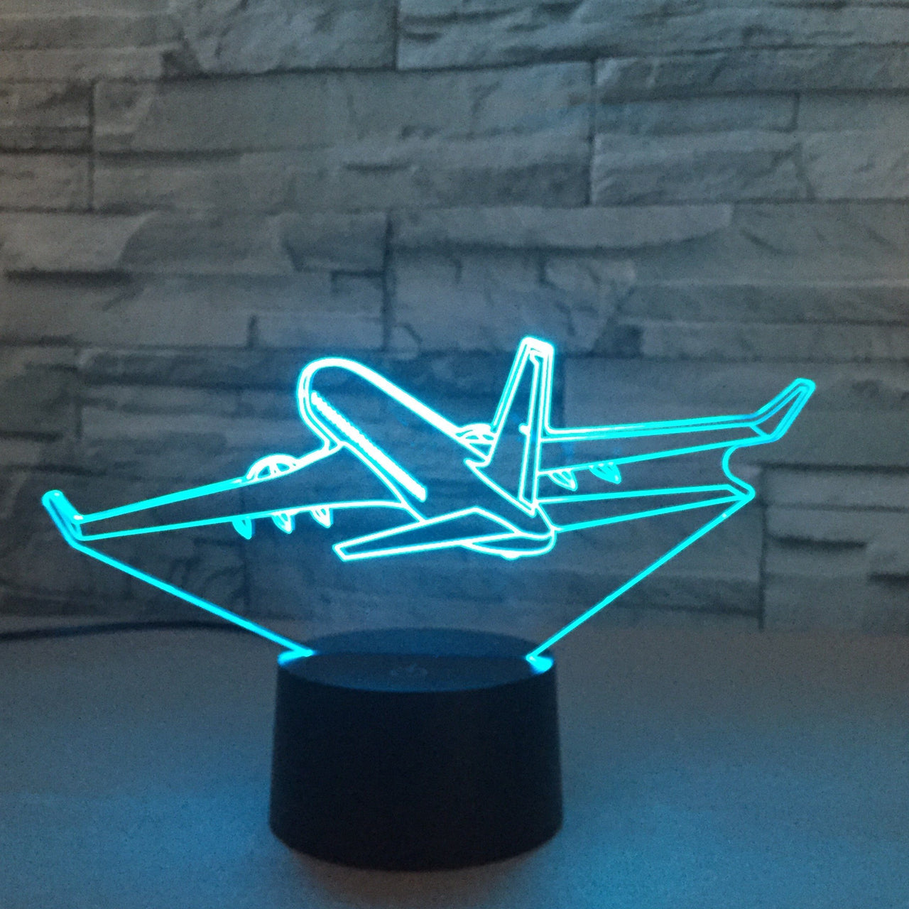 Cruising Boeing 737 Designed 3D Lamp Aviation Shop 
