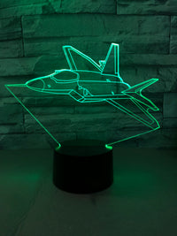 Thumbnail for Departing Amazing Fighter Jet Designed 3D Lamp