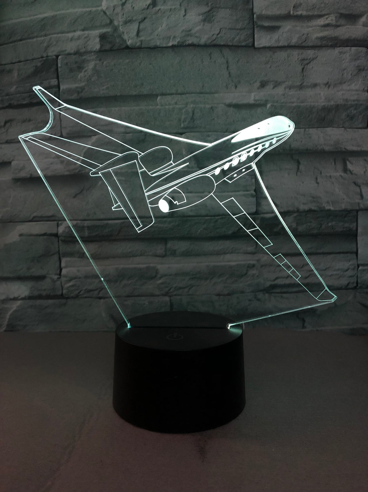 Cruising Fantastic Business Jet Designed 3D Lamp
