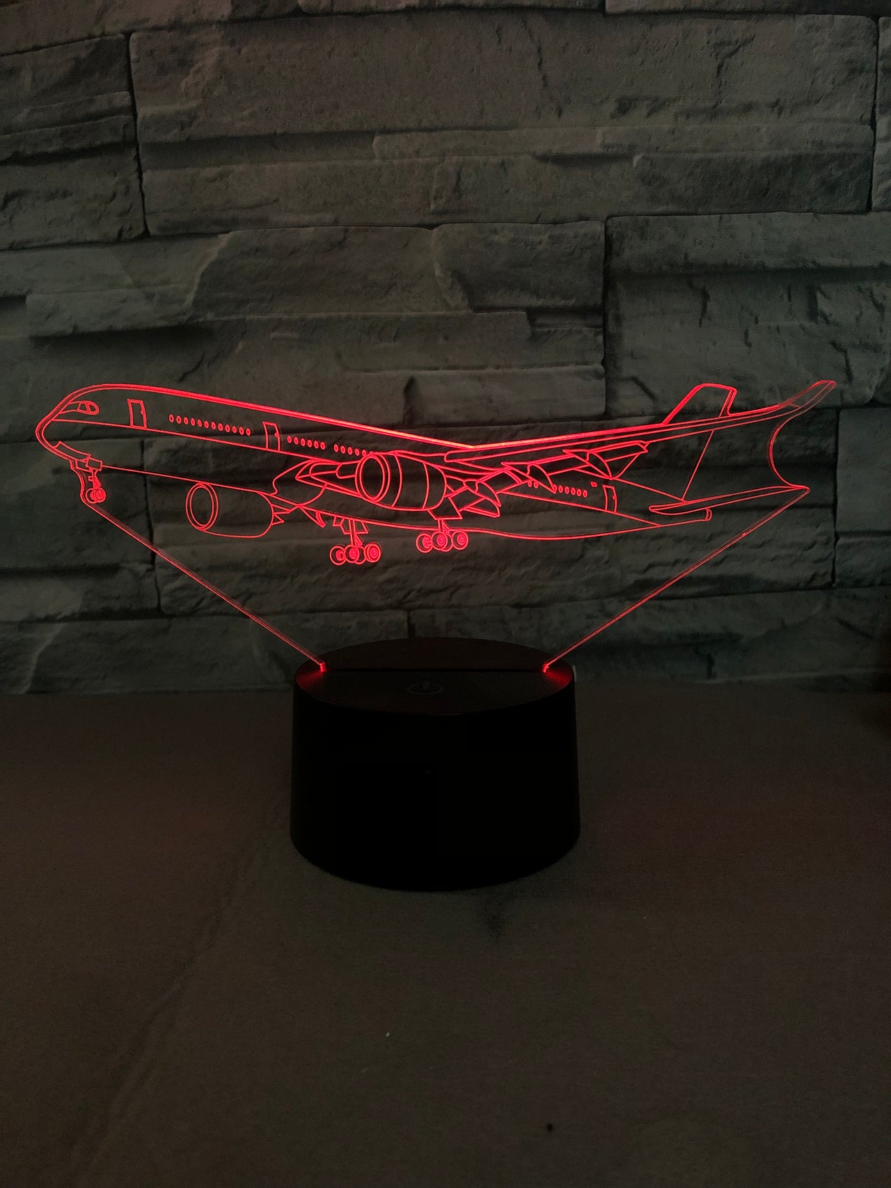 Departing Boeing 787 Designed 3D Lamp