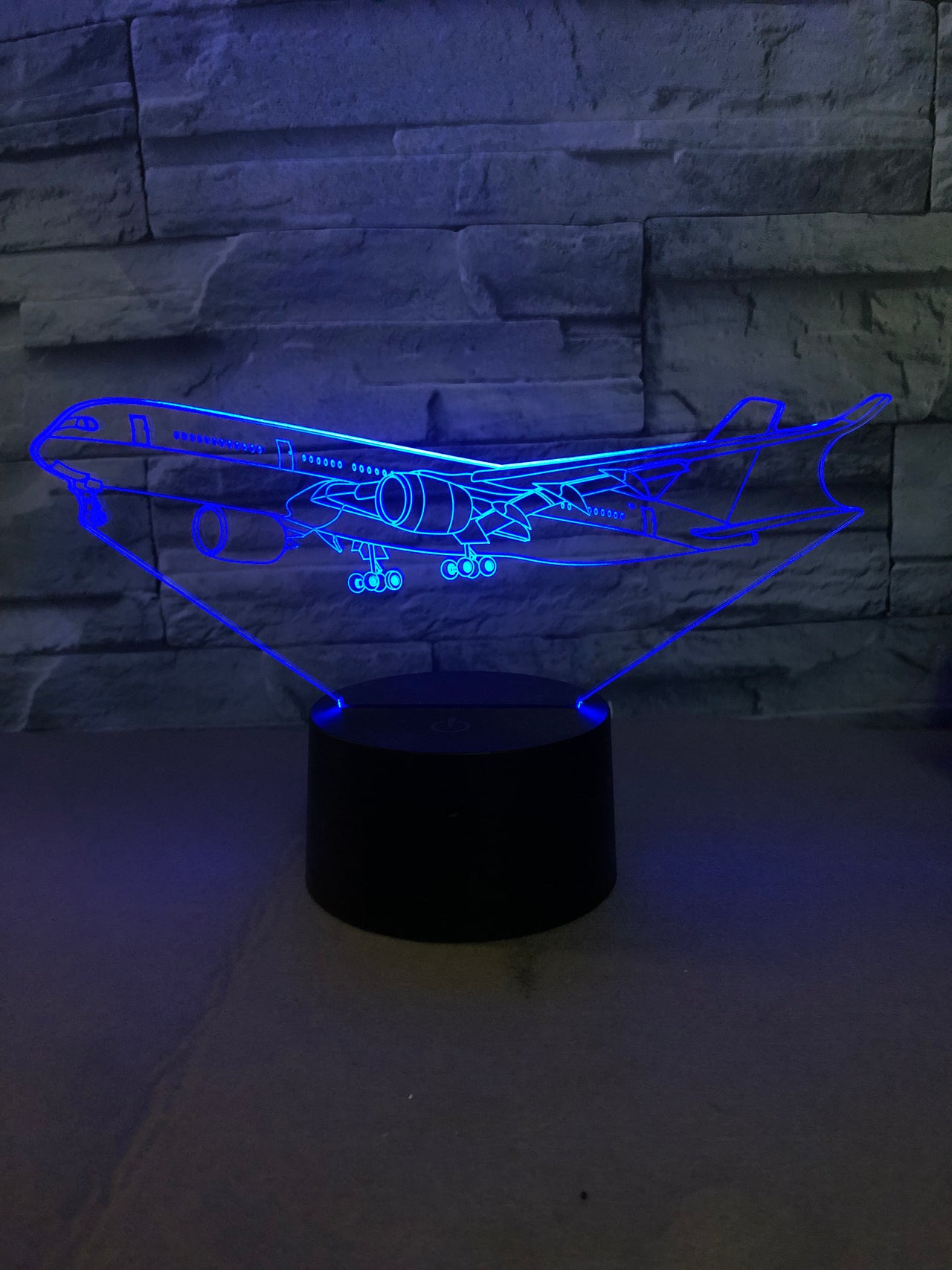 Departing Boeing 787 Designed 3D Lamp