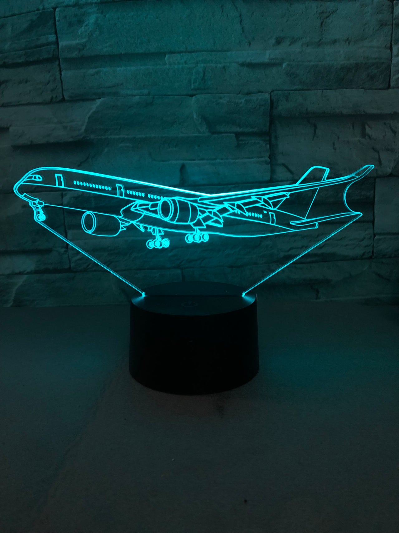 Departing Boeing 787 Designed 3D Lamp