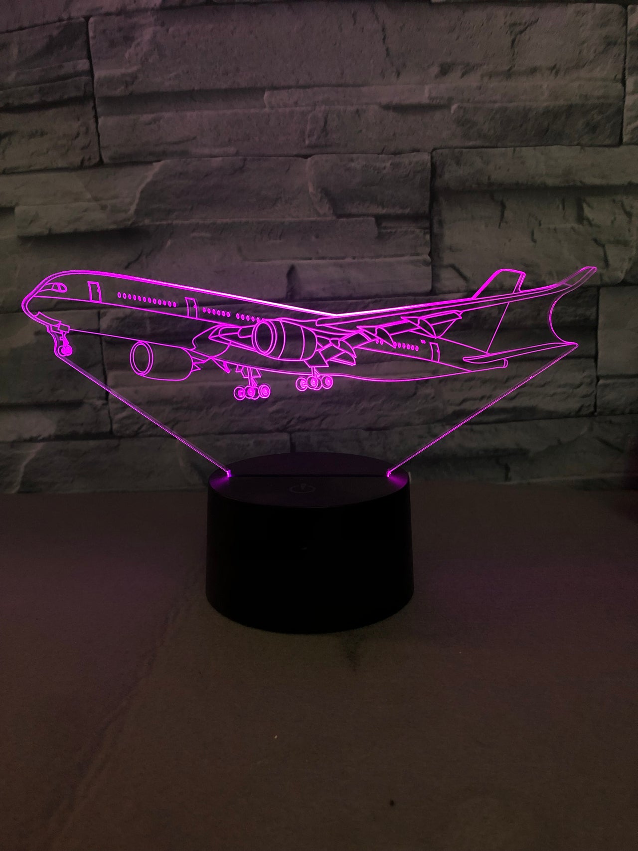 Departing Boeing 787 Designed 3D Lamp