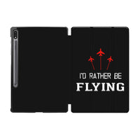 Thumbnail for I'D Rather Be Flying Designed Samsung Tablet Cases