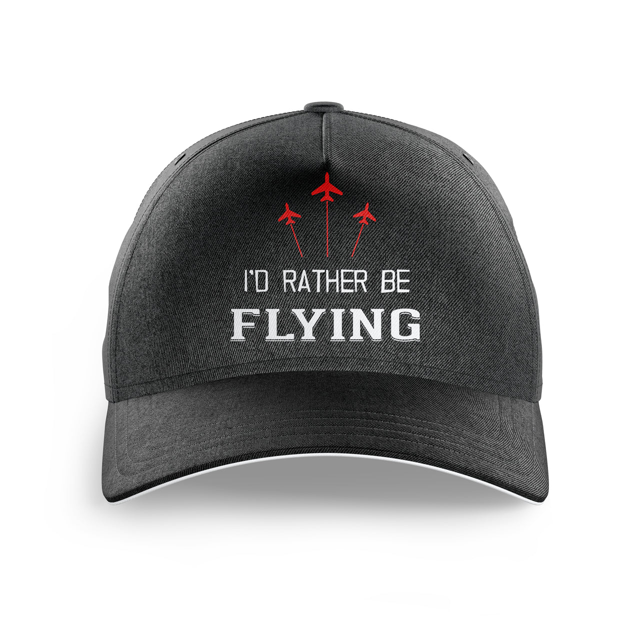 I'D Rather Be Flying Printed Hats