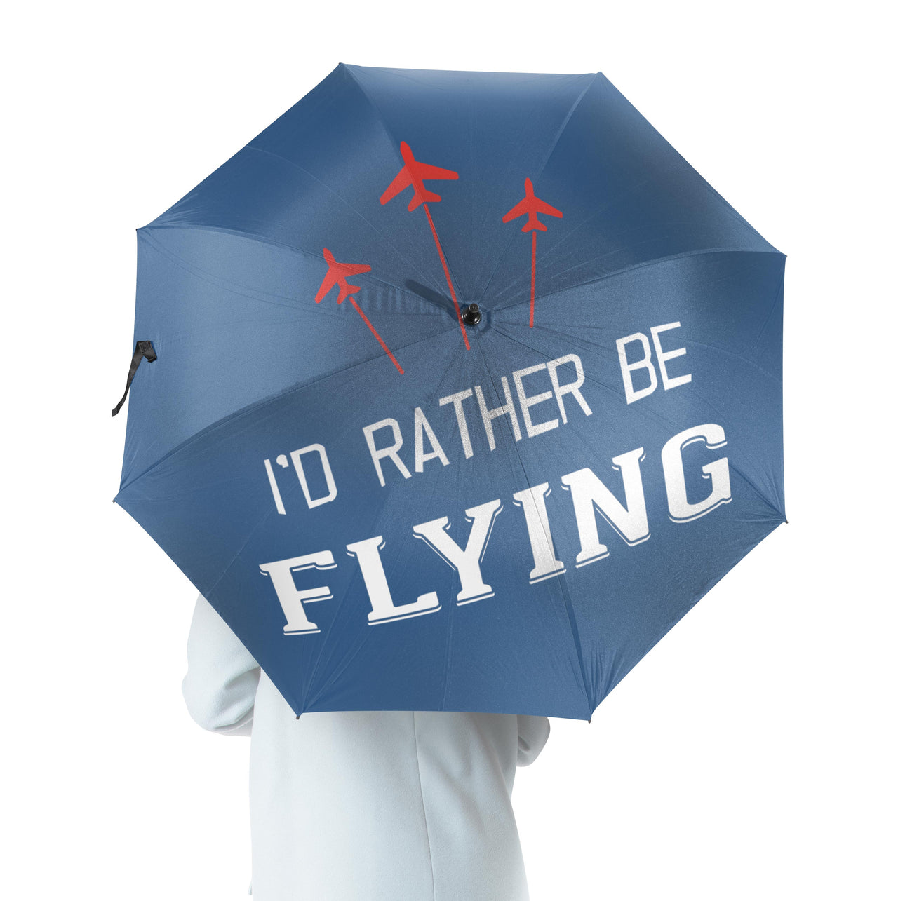 I'D Rather Be Flying Designed Umbrella