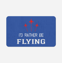 Thumbnail for I'D Rather Be Flying Designed Bath Mats