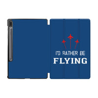 Thumbnail for I'D Rather Be Flying Designed Samsung Tablet Cases