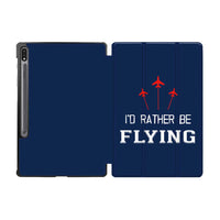 Thumbnail for I'D Rather Be Flying Designed Samsung Tablet Cases