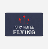 Thumbnail for I'D Rather Be Flying Designed Bath Mats