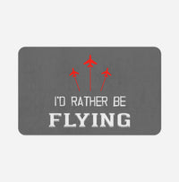 Thumbnail for I'D Rather Be Flying Designed Bath Mats