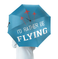 Thumbnail for I'D Rather Be Flying Designed Umbrella
