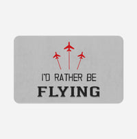 Thumbnail for I'D Rather Be Flying Designed Bath Mats