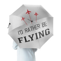 Thumbnail for I'D Rather Be Flying Designed Umbrella