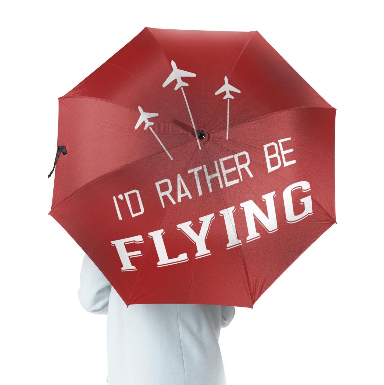 I'D Rather Be Flying Designed Umbrella