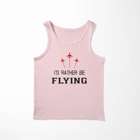 Thumbnail for I'D Rather Be Flying Designed Tank Tops
