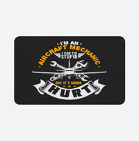 Thumbnail for I'm an Aircraft Mechanic Designed Bath Mats