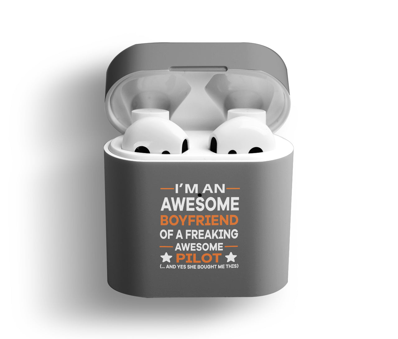 I am an Awesome Boyfriend Designed AirPods Cases